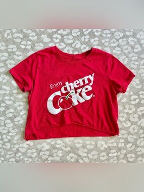 Coca-Cola size medium crop top
